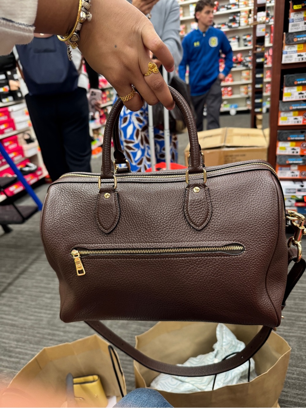 Coach Maple Large Rowan BRAND NEW - Picture 3 of 7